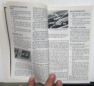 1982 Cadillac Seville Owners Operator Manual Original