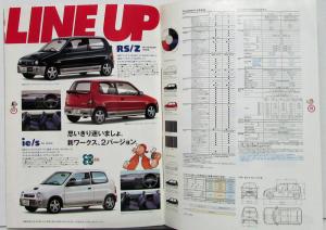 1995 1996 Suzuki Works Popeye King Feature Japanese Sales Brochure Original