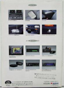 1994 1995 1996 Suzuki Mode Cervo Japanese Sales Brochure Original