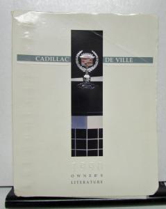 1990 Cadillac DeVille Operator Owners Manual Original