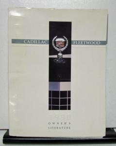 1990 Cadillac Fleetwood Operator Owners Manual Original
