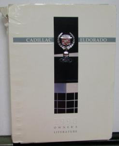 1990 Cadillac Eldorado Operator Owners Manual Original