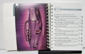 1990 Cadillac Seville Operator Owners Manual Original