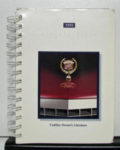 1991 Cadillac DeVille Operator Owners Manual Original