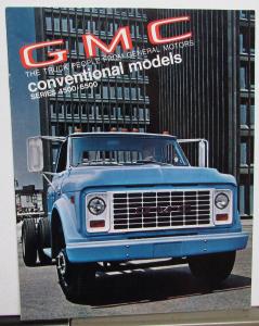 1970 GMC Conventional 4500-6500 Series Truck Models Sales Brochure Original