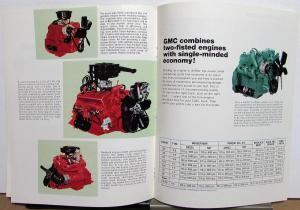 1970 GMC Conventional 4500-6500 Series Truck Models Sales Brochure Original