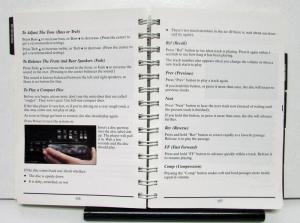 1993 Cadillac DeVille Operator Owners Manual Original