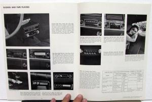 1971 Pontiac Accessories Brochure Catalog Firebird GTO Grand Prix LeMans T-37 71