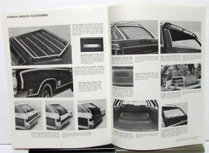 1971 Pontiac Accessories Brochure Catalog Firebird GTO Grand Prix LeMans T-37 71