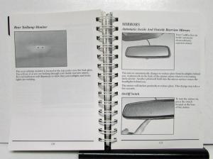 1994 Cadillac DeVille Operator Owners Manual Original