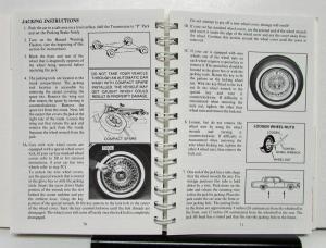 1989 Cadillac Brougham Operator Owners Manual Original