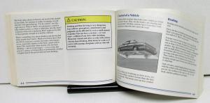 1996 Cadillac DeVille Concours Operator Owners Manual Original