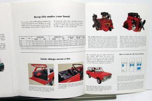 1971 GMC Jimmy Model Truck Sales Brochure Folder Original