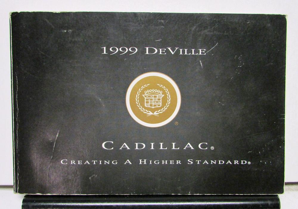 1999 Cadillac Deville Operator Owners Manual Original