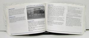 1999 Cadillac Deville Operator Owners Manual Original