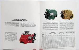 1971 GMC Series 9500 Truck Conventional Models Sales Brochure Original