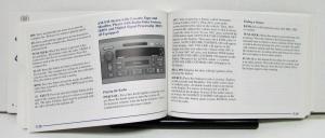 2000 Cadillac DeVille Operator Owners Manual Original