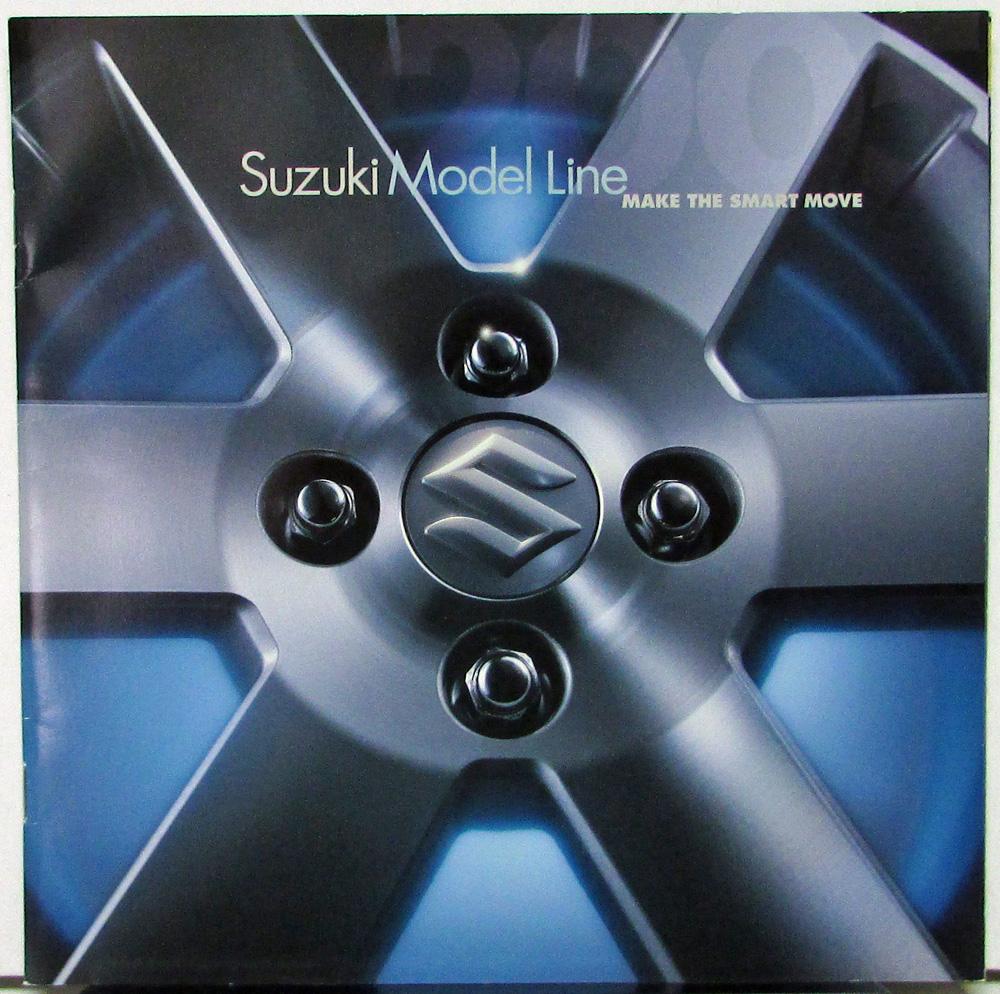 2005 Suzuki Verona Forenza Reno Vitara Aerio Wagon Full Line Sales Brochure Orig