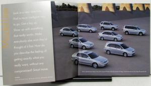 2005 Suzuki Verona Forenza Reno Vitara Aerio Wagon Full Line Sales Brochure Orig