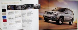 2005 Suzuki Verona Forenza Reno Vitara Aerio Wagon Full Line Sales Brochure Orig