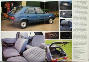 1981 Talbot Horizon Car LS GL GLS SX Models Sales Brochure Original England