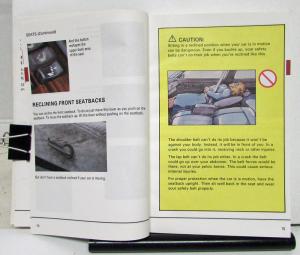 1990 Pontiac Bonneville Operator Owner Manual Original