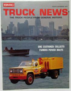 1973 GMC Truck News Aug-Sept V 39 N 4 Boating Refuse BUD 6-Pack Van & More