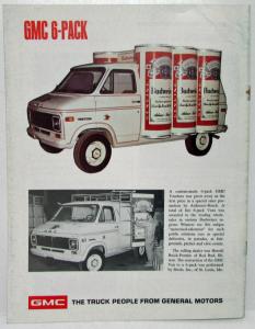 1973 GMC Truck News Aug-Sept V 39 N 4 Boating Refuse BUD 6-Pack Van & More