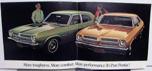 1972 Pontiac Ventura II Sprint Dealer Sales Brochure Folder
