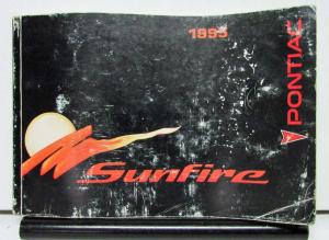 1995 Pontiac Sunfire Operator Owner Manual Original