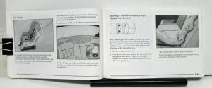 2000 Pontiac Bonneville Operator Owners Manual Original
