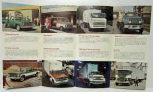 1975 GMC Jimmy Sprint Pickup Suburban Astro Trucks Sales Mailer Folder Original