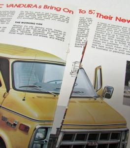 1978 GMC Trucks Vans and Commercial Trucks Sales Brochure