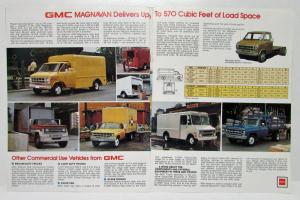 1978 GMC Trucks Vans and Commercial Trucks Sales Brochure
