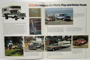 1975 GMC RecVehicles Pickup Jimmy Suburban Truck Sales Folder Original