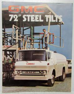 1976 GMC 72 Inch Steel Tilt 6000 65000 Truck Sales Brochure Folder Original