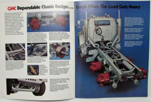 1976 GMC 9500 Conventional Truck Sales Brochure Original