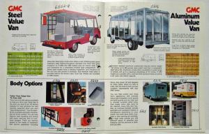 1976 GMC Value Van 1500 2500 3500 Truck Sales Brochure Original