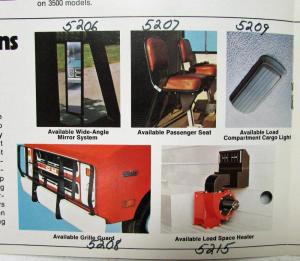 1976 GMC Value Van 1500 2500 3500 Truck Sales Brochure Original