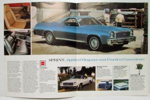 1977 GMC Sprint Sales Brochure Folder Original