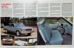 1978 GMC Caballero Laredo Diablo Truck Sales Brochure Folder Original