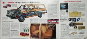 1978 GMC Suburban C- K- 1500 2500 Truck Sales Brochure Folder Original