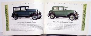 1928 Marmon Model 68 Dealer Color Sales Brochure Straight Eight Original Rare