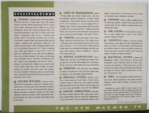 1931 Marmon 70 Straight Eight Sedan Coupe Victoria Sale Brochure Folder Original