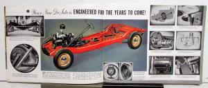 1938 DeSoto Sedan Coupe 7 Passenger Touring Convertible Sales Brochure Oversized