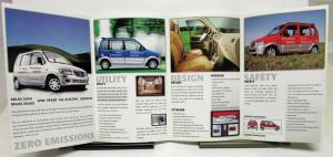 2004-2010 Miles ZX 40 S All Electric Low Speed Vehicles Dealer Sales Brochure