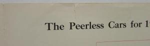 1907 Peerless Models 15 & 16 Colliers Reprint Sales Folder Original