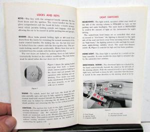 1956 Hudson Hornet Owners Operator Manual Original