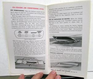 1956 Hudson Hornet Owners Operator Manual Original