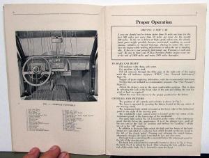 1948 Willys Overland Jeep Station Sedan Model 6 63 Owners Manual Original